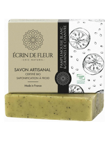 Jabón Exfoliante Orgánico para Hombres CRIN DE FLEUR 90 g