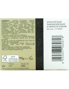 Jabón Exfoliante Orgánico para Hombres CRIN DE FLEUR 90 g 2