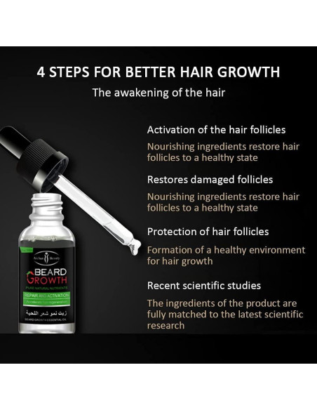Aceite para Barba AICHUN BEAUTY 30ml - Nutrientes Naturales Aceite para Barba AICHUN BEAUTY 30ml - Nutrientes Naturales