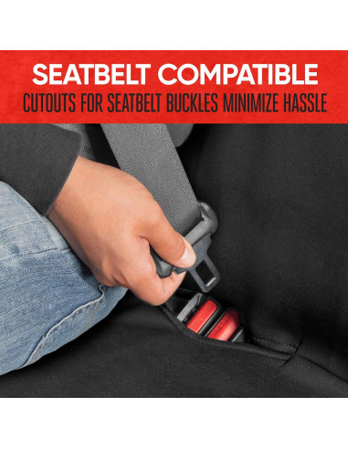 Cubierta de Asiento Trasero Motor Trend AllProtect Negra