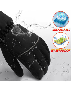 Guantes Calentados Eléctricos Rabbitroom Unisex Impermeables 2