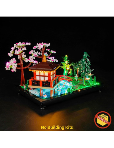 Luz LED BrickBling Compatible con Lego 10315 Jardín Zen