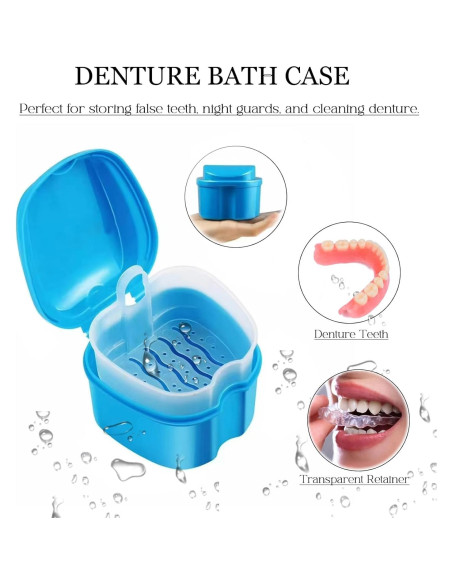 Kit de Limpieza de Dentaduras Olixuzyh - 5 Piezas con Cepillo Kit de Limpieza de Dentaduras Olixuzyh - 5 Piezas con Cepillo