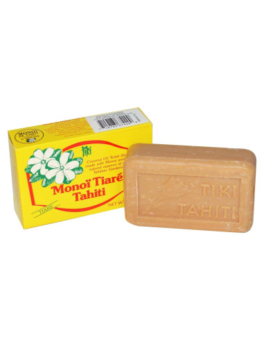 Jabón Monoi Tiare Gardenia 129g - Aceite de Coco Natural