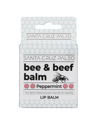 Bálsamo Labial Natural Santa Cruz Paleo Menta 4x4.25g