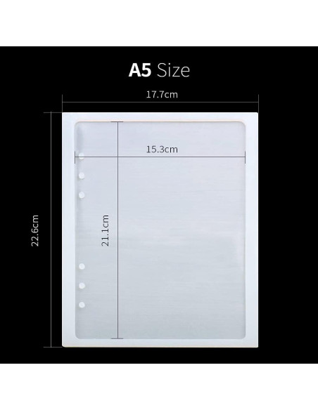 Molde de Silicona A5 para Cubierta de Cuaderno Angel Wings Molde de Silicona A5 para Cubierta de Cuaderno Angel Wings