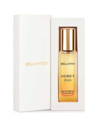 Perfume BellaVita Lujo Miel OUD 20 ml - Mini Fragancia Vegana