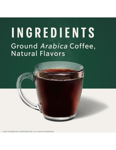 Cápsulas de café Starbucks Canela Dolce 22 unidades K-Cup Cápsulas de café Starbucks Canela Dolce 22 unidades K-Cup