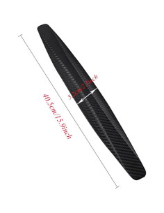 Protector de Esquinas de Parachoques WeFoonLo Universal Negro 2