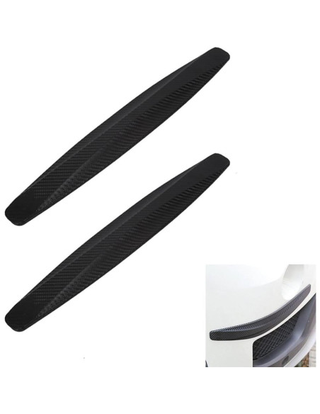 Protector de Esquinas de Parachoques WeFoonLo Universal Negro Protector de Esquinas de Parachoques WeFoonLo Universal Negro