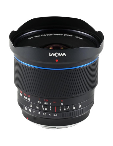 Lente Laowa 10mm f/2.8 Zero-D para Canon R - Enfoque Manual