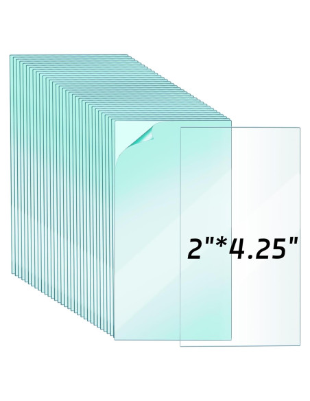 100 Cubiertas de Lentes Transparentes para Soldadura 5.08x10.8cm 100 Cubiertas de Lentes Transparentes para Soldadura 5.08x10.8cm