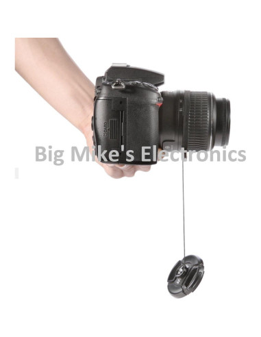 Tapa de lente 77 mm Big Mike's + Cap Keeper + Paño limpieza