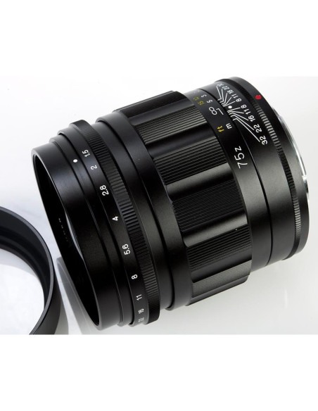 Lente Voigtlander NOKTON 75mm f/1.5 Asférica para Nikon Z Lente Voigtlander NOKTON 75mm f/1.5 Asférica para Nikon Z