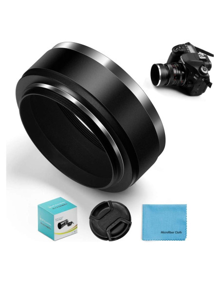 Capucha de Lente de Metal Atornillable 58mm X-SweetDream Capucha de Lente de Metal Atornillable 58mm X-SweetDream