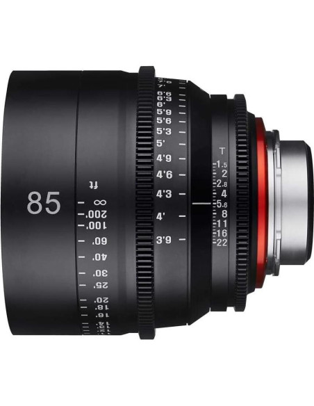 Lente de Cine Rokinon Xeen 85mm T1.5 PL - 1.22 kg Lente de Cine Rokinon Xeen 85mm T1.5 PL - 1.22 kg