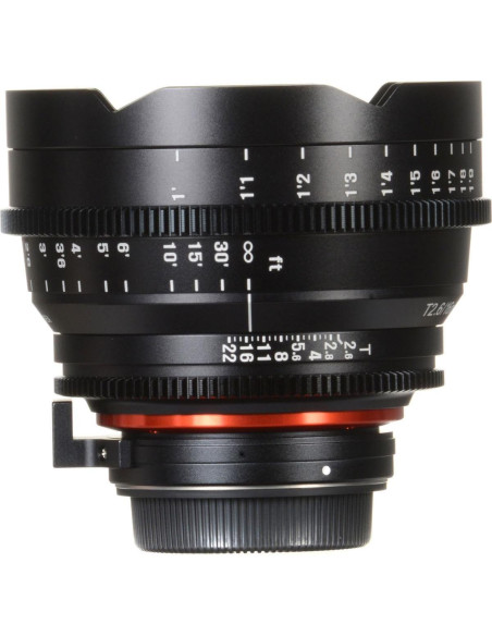 Lente de Cine Rokinon Xeen 16mm T2.6 para Canon EF Lente de Cine Rokinon Xeen 16mm T2.6 para Canon EF