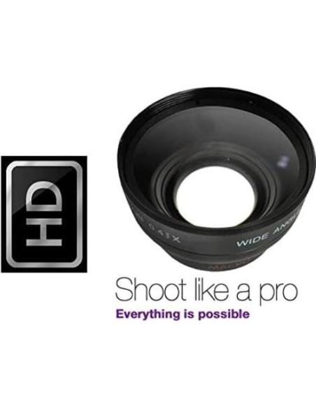 Lente Gran Angular HD Pro Ser 52mm para Nikon D5000 D3000 Lente Gran Angular HD Pro Ser 52mm para Nikon D5000 D3000