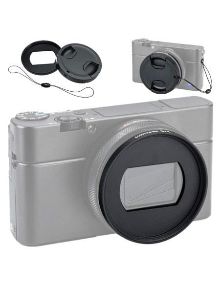 Adaptador de Filtro JJC para Lentes Sony ZV-1 II RX100 52mm Adaptador de Filtro JJC para Lentes Sony ZV-1 II RX100 52mm