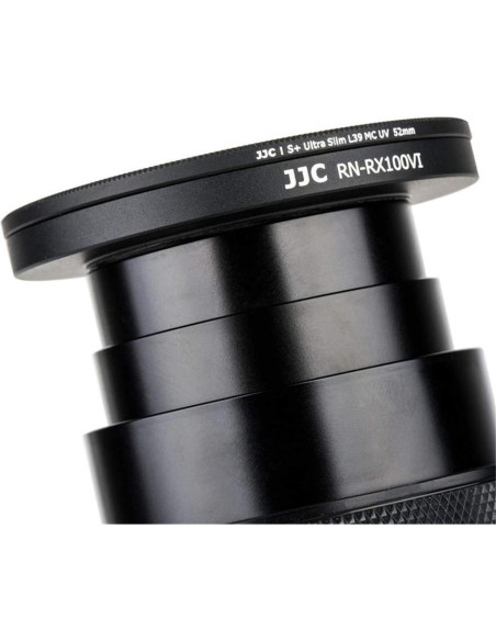 Adaptador de Filtro JJC para Lentes Sony ZV-1 II RX100 52mm Adaptador de Filtro JJC para Lentes Sony ZV-1 II RX100 52mm