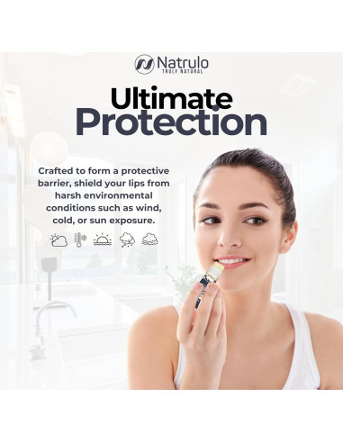 Bálsamo Labial Natural Natrulo - Hidratante de Grasa de Res 17g