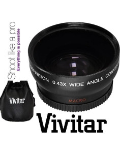 Lente Gran Angular HD Pro Ser 0.43x para Canon EF-M 18-55mm 2