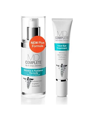 Dúo de Arrugas para Ojos MD Complete | Tratamiento con Retinol y Ácido Hialurónico