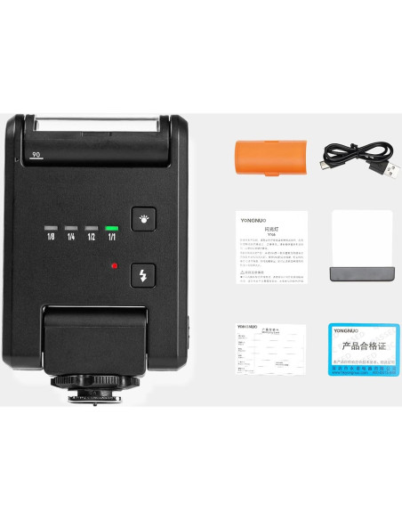 Flash Manual YONGNUO YN6 para Cámaras DSLR - GN8, Carga Tipo C Flash Manual YONGNUO YN6 para Cámaras DSLR - GN8, Carga Tipo C