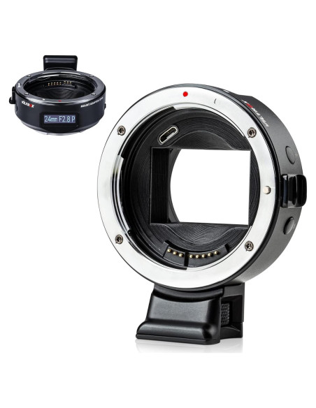 Adaptador de lente VILTROX EF-E5 para cámaras Sony E-Mount Adaptador de lente VILTROX EF-E5 para cámaras Sony E-Mount