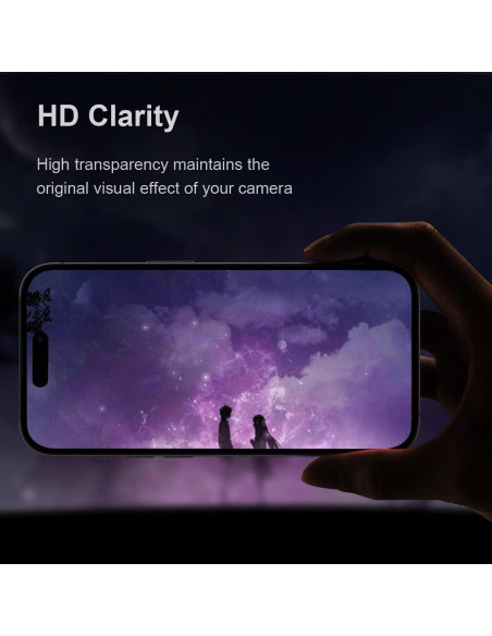 Protector de Lente de Cámara Vidrio Templado 9H iPhone 14 Pro Max Rosa Protector de Lente de Cámara Vidrio Templado 9H iPhone 14 Pro Max Rosa