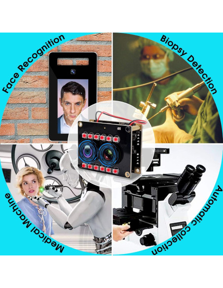 Cámara USB Estéreo 3D Hotpet 1080P Doble Lente IR 2MP Cámara USB Estéreo 3D Hotpet 1080P Doble Lente IR 2MP