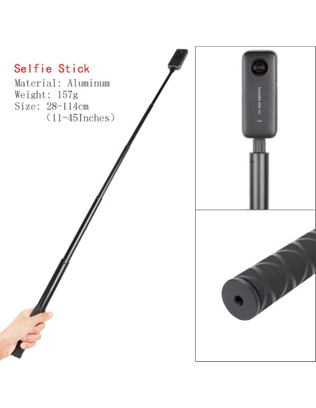 Kit de Montaje de Ventosa PellKing para Insta360 y GoPro Kit de Montaje de Ventosa PellKing para Insta360 y GoPro