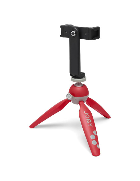 Trípode de Mesa JOBY HandyPod 2 Rojo para Teléfonos y Cámaras Trípode de Mesa JOBY HandyPod 2 Rojo para Teléfonos y Cámaras