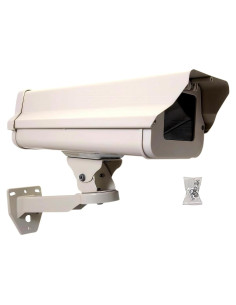 Carcasa de Cámara CCTV Aluminio IP65 con Soporte Ajustable