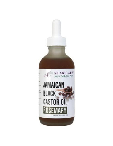 Aceite de Ricino Negro Jamaicano Virgen 100% 120ml - Fuerza Extra