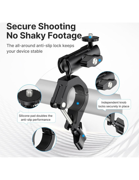 Soporte de Bicicleta ULANZI Goquick para Cámara de Acción 360 Soporte de Bicicleta ULANZI Goquick para Cámara de Acción 360