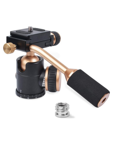 Cabezal de Trípode Bestshoot Universal con Placa Rápida 1/4"