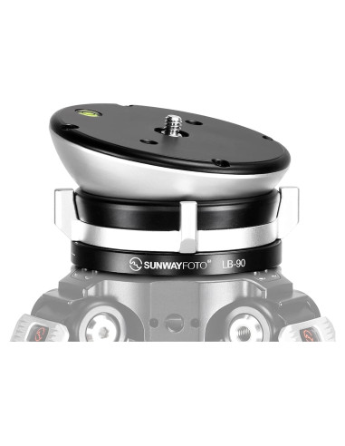 Base de Nivelación Sunwayfoto LB-90 para Trípode 25kg