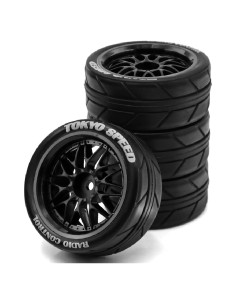 Neumáticos RC On Road 1/10 Chanmoo 65mm 4 Piezas Drift