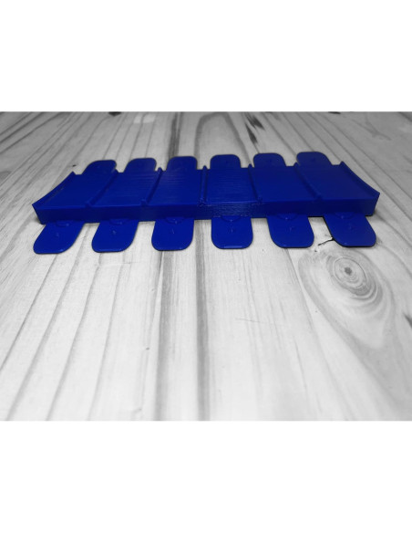 Salto de 6 Carriles Azul para Pista Super Hot Wheels Salto de 6 Carriles Azul para Pista Super Hot Wheels