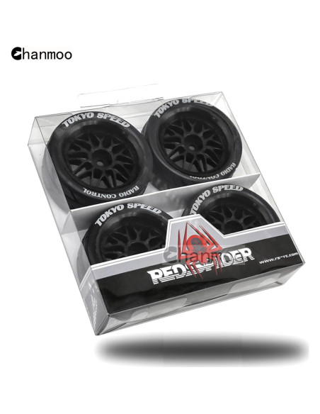 Neumáticos RC On Road 1/10 Chanmoo 65mm 4 Piezas Drift Neumáticos RC On Road 1/10 Chanmoo 65mm 4 Piezas Drift