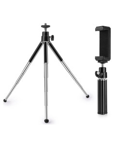 Mini Trípode Metálico TIGAYAN para Webcam y Teléfono 4-9"