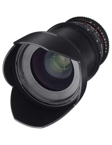 Lente Cine Gran Angular Samyang VDSLR II 35mm T1.5 para Nikon FX