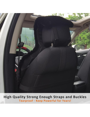 Cubierta de Asiento de Coche Champlus Piel Sintética Ajuste Universal