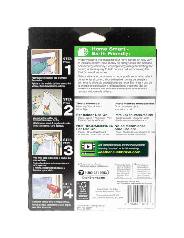 Kit Aislante de Ventana Duck MAX para 3 Ventanas, 5.03 m