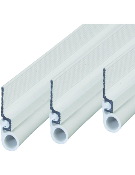 Kit Sello Puertas Autoadhesivo M-D 1.07m Aluminio Vinilo Blanco Kit Sello Puertas Autoadhesivo M-D 1.07m Aluminio Vinilo Blanco