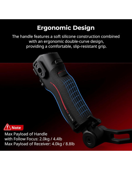 Mango SmallRig 4329 con Seguimiento de Enfoque para DJI RS 2/3 Pro/4 Mango SmallRig 4329 con Seguimiento de Enfoque para DJI RS 2/3 Pro/4