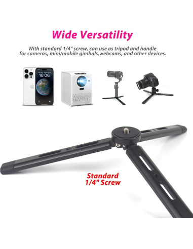 Trípode Mini Ajustable Akeipho para Cámaras y Gimbals