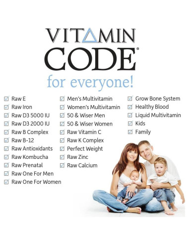 Suplemento Multivitamínico Garden of Life 50+ Hombres 240 Cápsulas