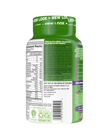 Vitafusion Gominolas Prenatales 90 Unidades Limón y Frambuesa